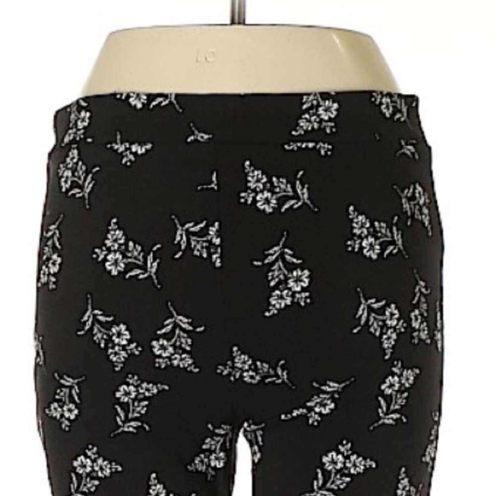 Jules & Leopold Floral Mid-Rise Skinny Pants sz M - Picture 3 of 3